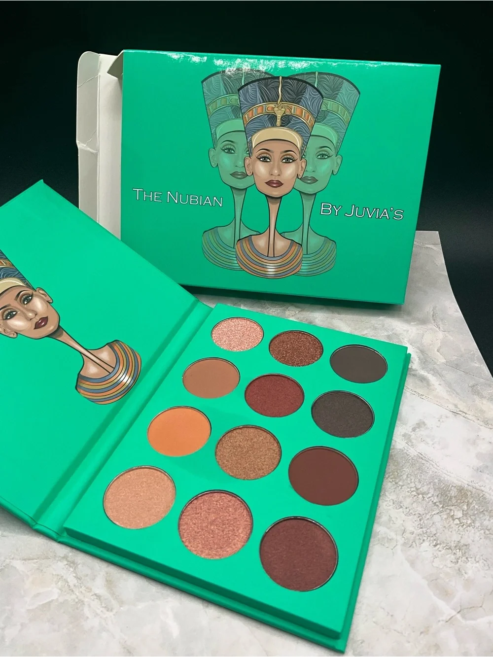 Juvia's Place The Nubian Warm Browns, Golds & Copper Eyeshadow Palette